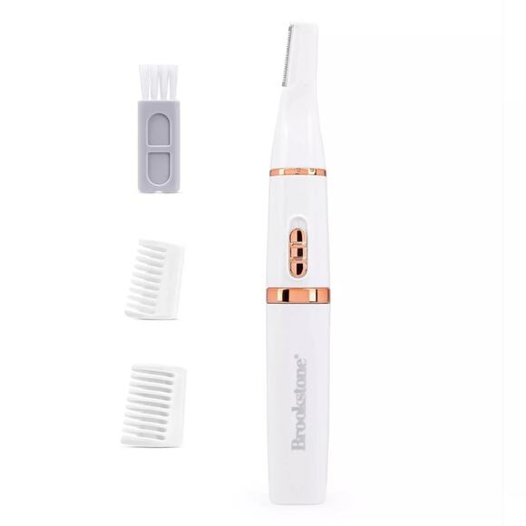 BROOKSTONE TRIMPRO CORDLESS PRECISION EYEBROW TRIMMER - Picture 5 of 7